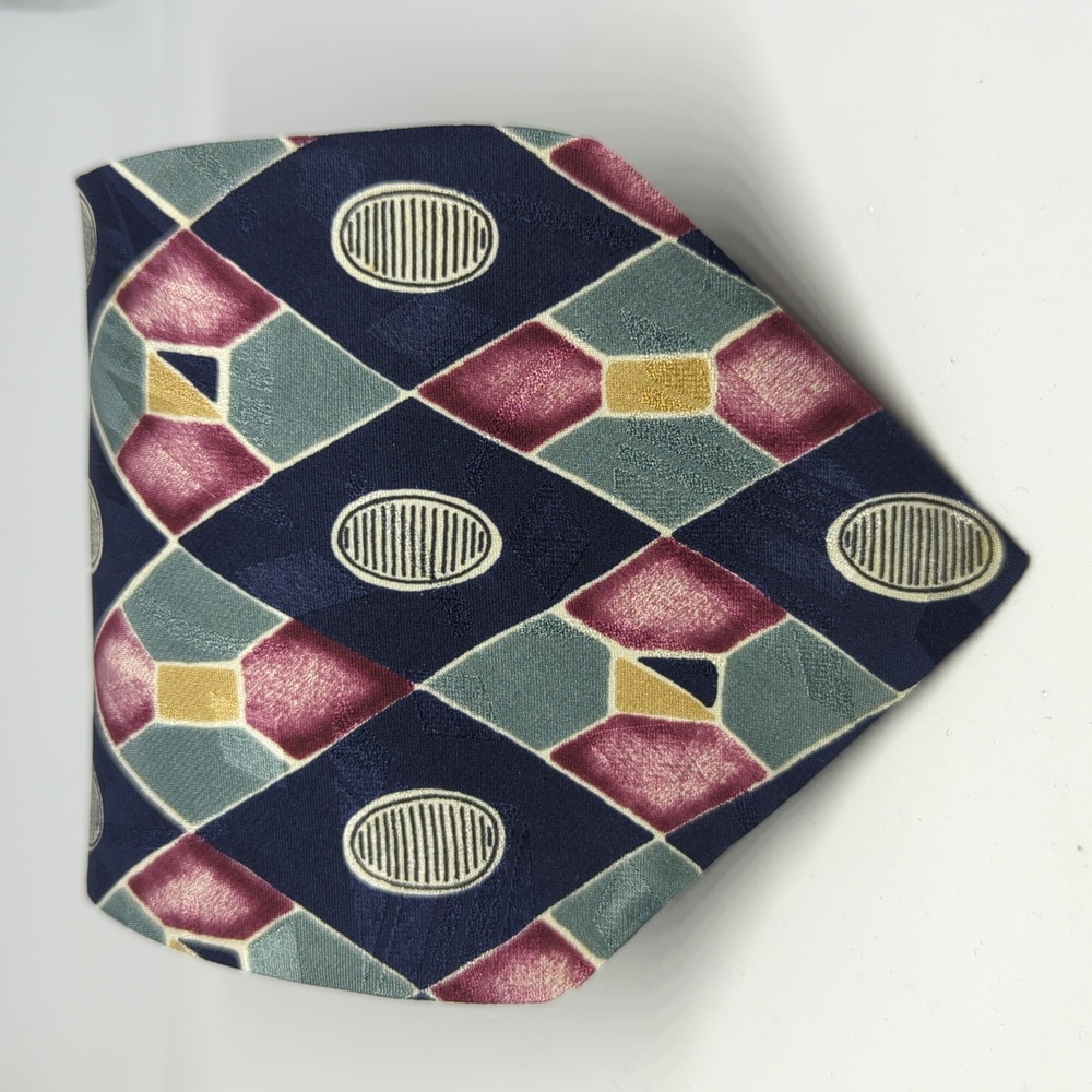 Courreges Homme Mens 100% ItalianSilk Designer Mens Neck  Tie